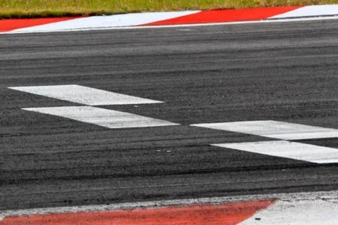 Tire marks Stock-Fotos