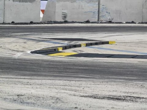 Tire marks Stock Photos