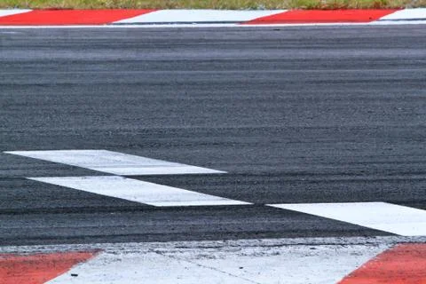 Tire marks Stock Photos