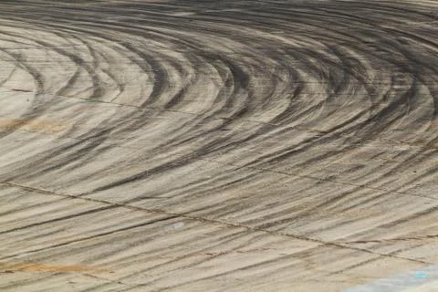 Tire marks Stock Photos