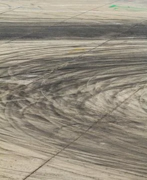 Tire marks Stock Photos