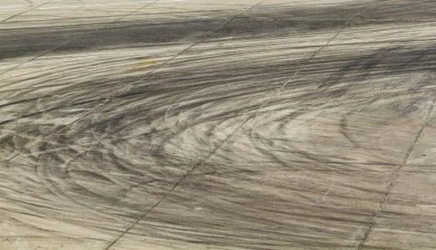 Tire marks Stock Photos