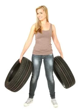 Tire. Foto stock