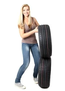 Tire. Foto stock