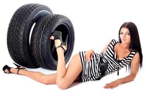 Tire. Foto stock