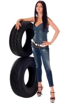 Tire. Foto stock