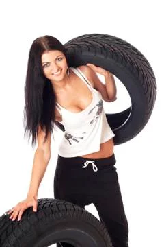 Tire. Foto stock