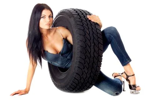 Tire. Stock Photos