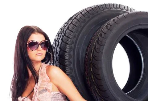 Tire. Stock Photos