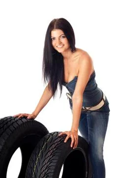 Tire. Stock Photos