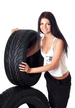 Tire. Foto stock