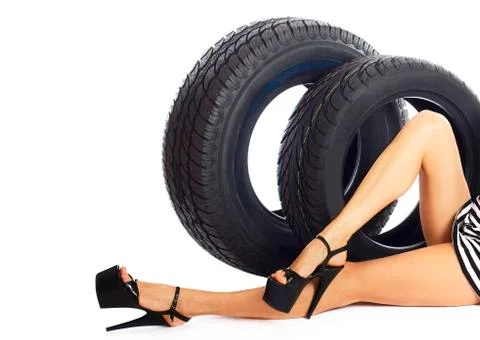 Tire. Stock Photos