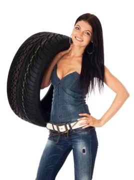 Tire. Stock Photos