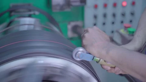 Tire Production 5 Video stock 287967248