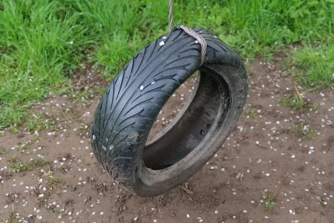 Tire swing Stock Photos