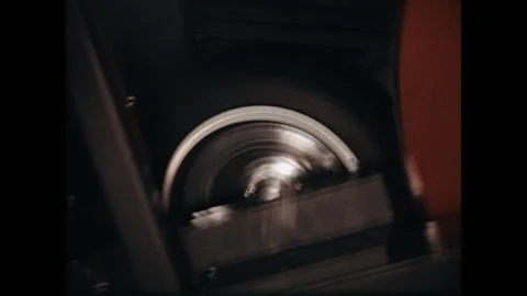 Tire Testing Machine 1967 Stock Footage 167290379
