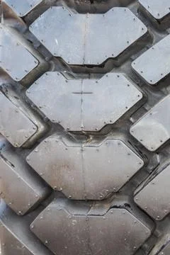 Tire texture close up Stock Photos