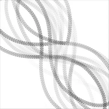 Tire track diagonal background Stock Illustration