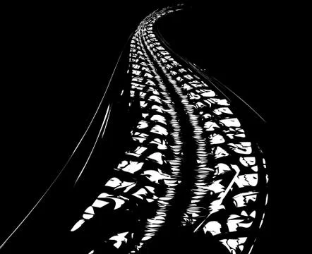 Tire tracks background Stock Illustration