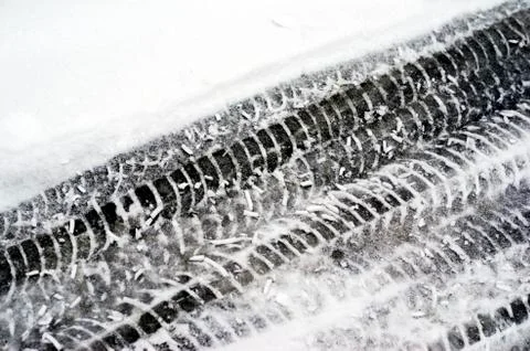 Tire tracks Stock Photos