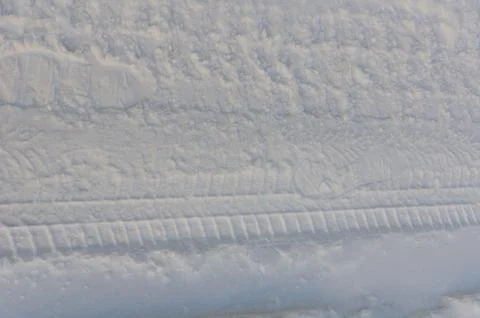 Tire tracks Foto stock