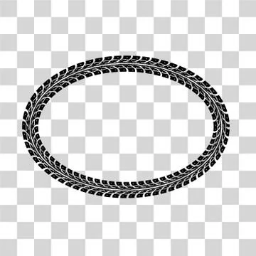 Tire tracks vector Stock Illustration