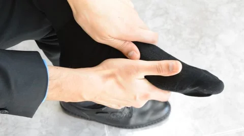 Tired and aching feet Vidéo 44358768