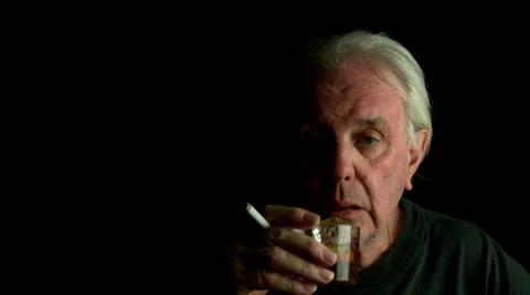 Tired &amp; depressed man Video stock 39859366