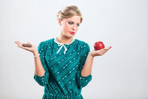 Tired of dieting Stock Photos