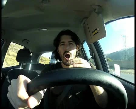 Tired driver V1 - PAL Stock Footage 12457546