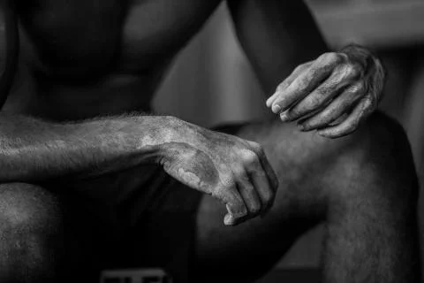 Tired Hands Stock Photos