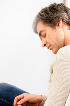 Tired man Stock Photos