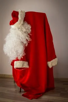 Tired Santa. Stock Photos