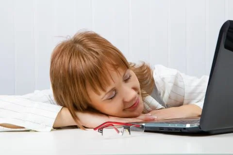 Tired worker Stock Photos