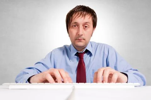 Tired worker Stock Photos