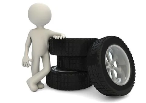 Tires 2 Stock Illustration