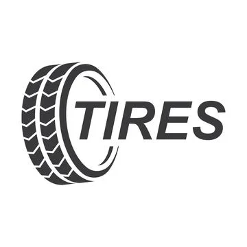 Tires illustration design 스톡 일러스트