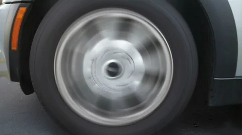 TireSpin Stock Footage 558162