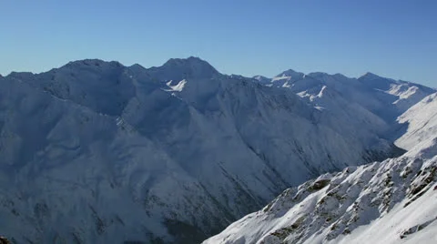 Tirol mountain panorama Stock Footage 24747543