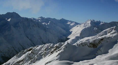 Tirol mountains pan right Stock-Footage 24747821