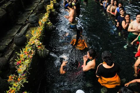 Tirtaempul 스톡 사진