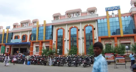 Tirupati Stock Footage 128227231