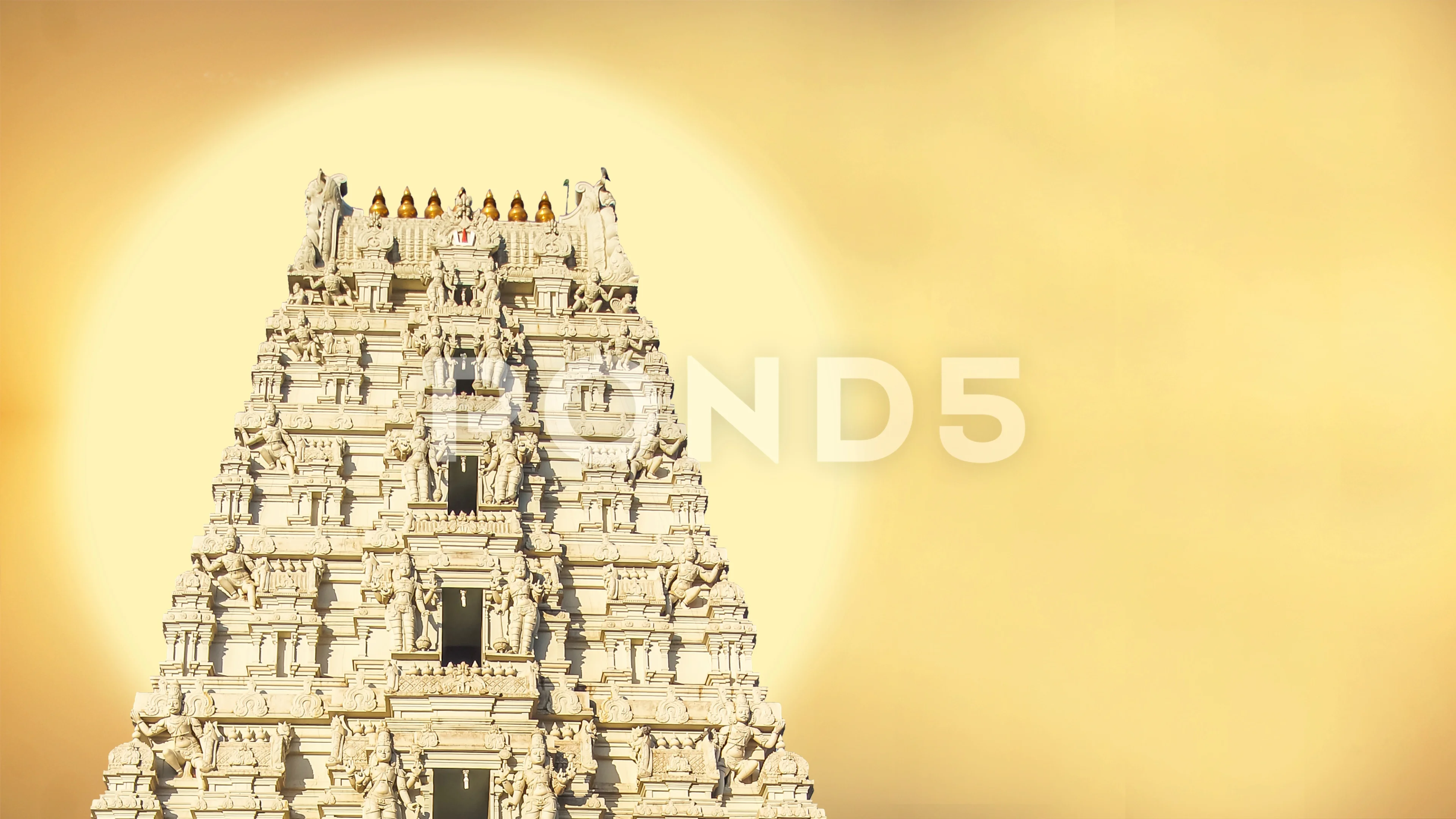 The Tirupati Temple Sunrise motion poste... | Stock Video | Pond5