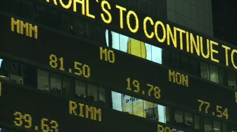 TiSq0061 liveticker Video stock 627349