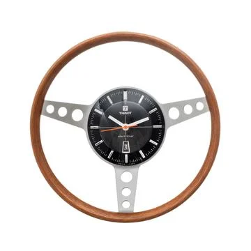 Tissot quartz table clock Stock Photos