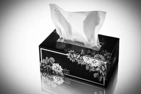 Tissue box mockup white tissue box no text for packaging, Backgrounds Stock Illustration