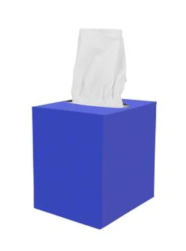 Tissue box Stock-Fotos