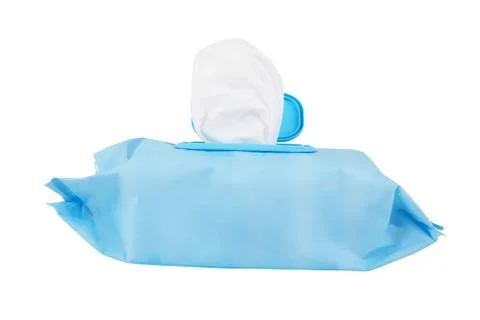 Tissue box on white Stock Photos