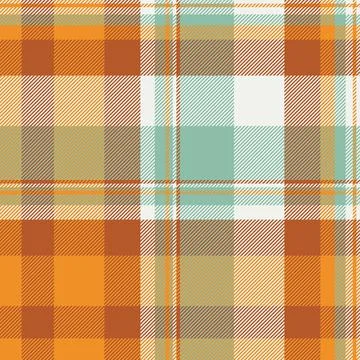 Tissue check fabric textile, template background vector texture. 1950s seam.. Stock Illustration