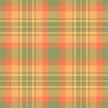 Tissue fabric texture textile, quality tartan vector pattern. Dress seamles.. Stock Illustration